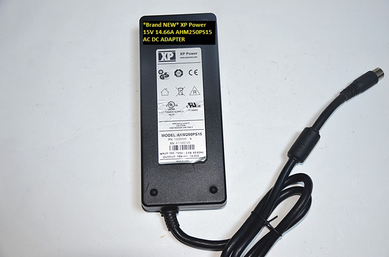 *Brand NEW* AC100-240V XP Power 15V 14.66A AC DC ADAPTER AHM250PS15 6 pin *Brand NEW* AC100-240V XP Power 15V 14.66A AC DC ADAPTER AHM250PS15 6 pin